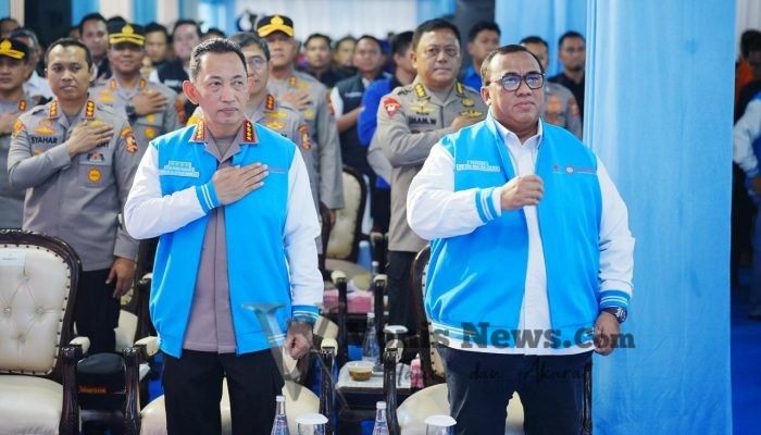 Hadiri HUT KSPSI-Harpekindo, Kapolri Tekankan Sinergitas dan Komitmen Dukung Hak Buruh