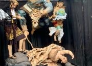 Ogoh-ogoh STT Banjar Eka Dharma Dinilai di Denpasar Timur
