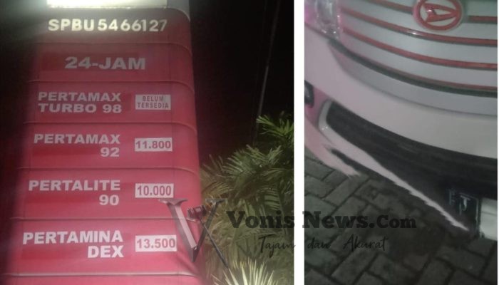 Diduga Layani Pembelian Pertalite Tanpa Surat Resmi, SPBU 5466127 Srengat Blitar Disorot