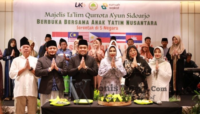 Hadiri Santunan Anak Yatim, Wabup Sidoarjo Mimik Idayana Ajak Jamaah Majelis Ta’lim Tingkatkan Kepedulian Sosial
