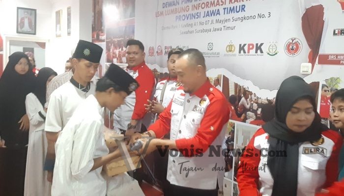 Ramadan Penuh Kepedulian, DPD LSM Lira Surabaya Gelar Buka Bersama dan Santuni Puluhan Anak Yatim