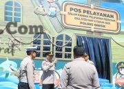 Kapolres Gresik Tinjau Pos Pelayanan Bunder, Pastikan Kesiapan Pengamanan Mudik Lebaran 1447 H