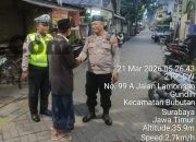 Polsek Bubutan Siaga Penuh, Pengamanan Sholat Idul Fitri di Masjid Baiturrahim Berlangsung Aman dan Kondusif