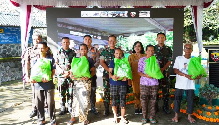 Kasdam IX/Udayana Pimpin Groundbreaking 24 Jembatan Garuda, Percepat Akses dan Kesejahteraan Rakyat