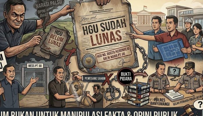 Terkuak! Trijono Soegandhi Diduga Putarbalikkan Fakta Transaksi HGU yang Sudah Lunas