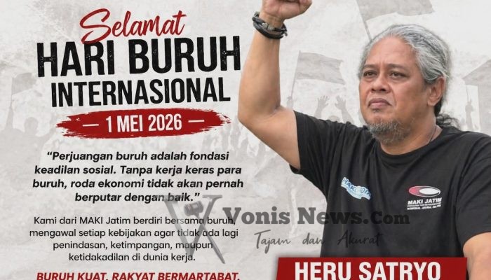 MAKI Jatim Tegaskan Komitmen Kawal Keadilan Buruh di Hari Buruh Internasional 2026