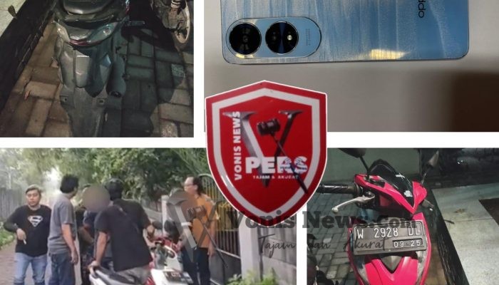 Pesta Ulang Tahun Berujung Apes, 4 HP Raib Digasak Maling di Manyar, Polres Gresik Ringkus Pelaku dan Penadah