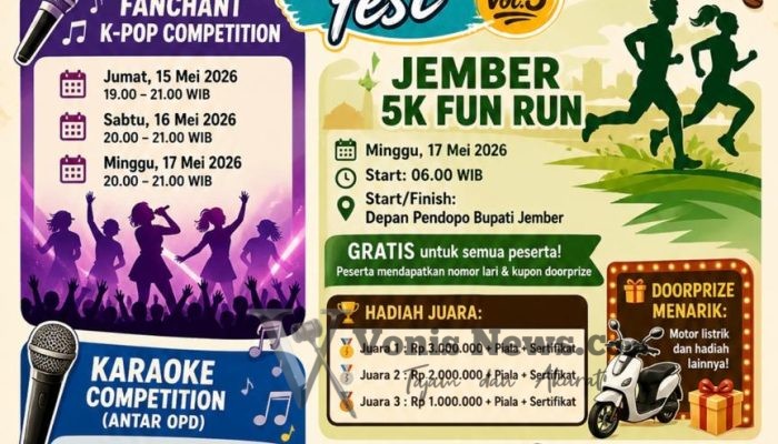 Dari Jember untuk Indonesia: Festival Rakyat Bangkitkan Ekonomi, Satukan Kreativitas, dan Perkuat Pelayanan Publik