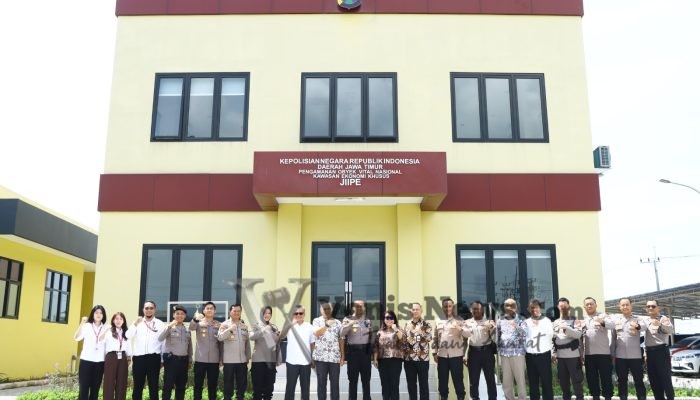 Perkuat Keamanan Obvitnas, JIIPE Serahkan Kantor Kepolisian Khusus Kawasan di KEK Gresik