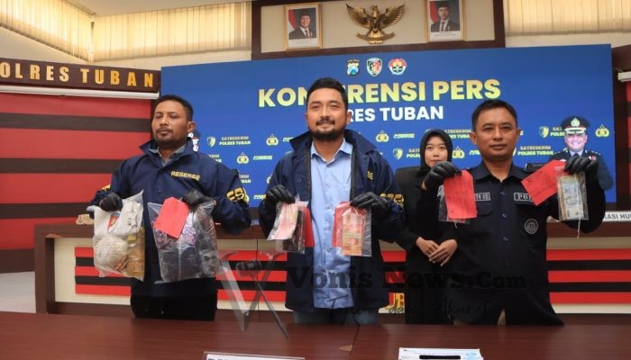 Belanja Rp10 Ribu Pakai Uang Palsu, Tiga Pengedar di Pasar Wage Tuban Dibekuk Polisi
