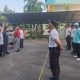 Satuan Pengamanan PT Haleyora Powerindo Tingkatkan Kesiapsiagaan Lewat Refreshment Penanganan Kebakaran di Kompleks PLN Ketintang.