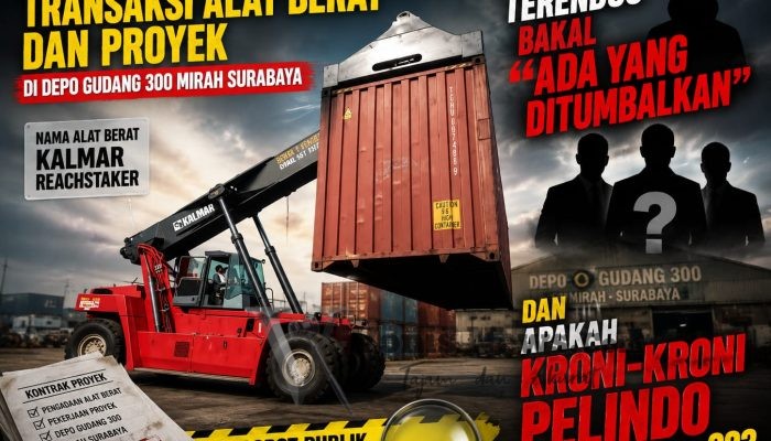 Ada Apa di Pelindo? Muhammad Solikin Siap Bongkar Dugaan Transaksi Alat Berat dan Proyek Depo Gudang 300 Mirah Surabaya