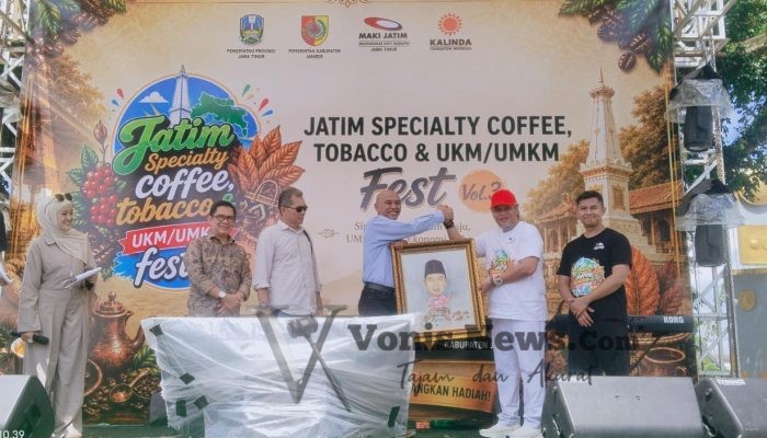 Jatim Specialty Coffee, Tobacco dan UMKM Fest Vol 3 Resmi Dibuka, Dorong Jember Jadi Episentrum Kopi dan Tembakau Nasional