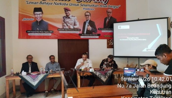 Sinau Bareng di Surabaya, Polisi dan Tokoh Masyarakat Gaungkan Perang Melawan Narkoba Demi Selamatkan Generasi Bangsa