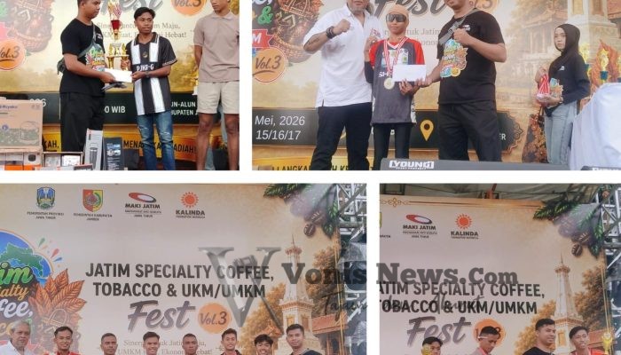 Jember Fun Run 5K 2026 Meriah Diguyur Hujan, Ribuan Warga Padati Alun-Alun dan Ramaikan Festival UMKM