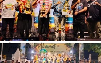 Meriah dan Penuh Hiburan, Jatim Specialty Coffee, Tobacco dan UMKM Fest 2026 Vol 3 Resmi Ditutup di Jember