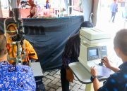 Dafam Pacific Caesar Surabaya Gandeng AWS Meriahkan HJKS 733 dengan Cek Mata Gratis dan Edukasi Pers