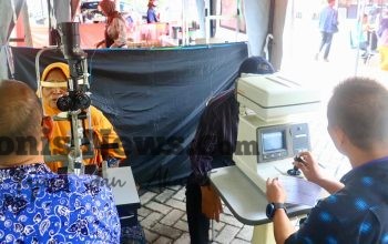 Dafam Pacific Caesar Surabaya Gandeng AWS Meriahkan HJKS 733 dengan Cek Mata Gratis dan Edukasi Pers