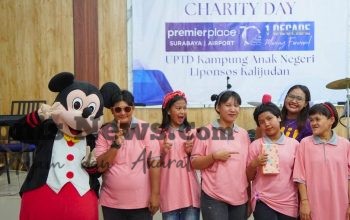 Premier Place Hotel Rayakan Satu Dekade dengan Berbagi Kebahagiaan Bersama Anak-anak UPTD Kampung Anak Negeri
