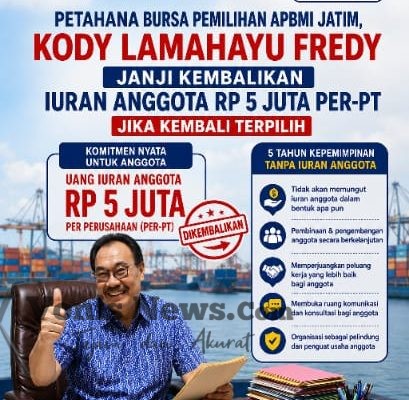 Petahana Bursa Pemilihan APBMI Jatim, Kody Lamahayu Fredy Janji Kembalikan Iuran Anggota Rp5 Juta Per-PT Jika Kembali Terpilih