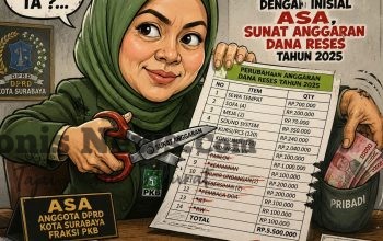 AMI Akan Laporkan Dugaan Sunat Dana Reses Oknum Anggota DPRD Surabaya ke Kejaksaan