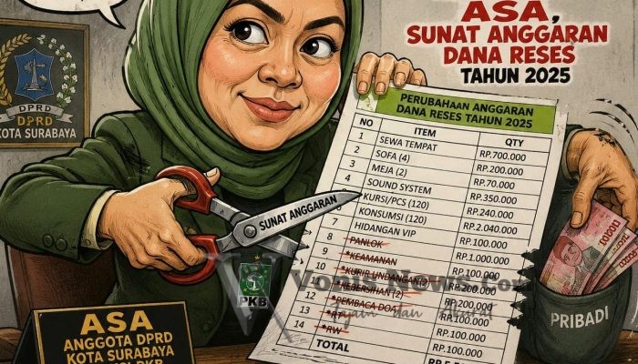 AMI Akan Laporkan Dugaan Sunat Dana Reses Oknum Anggota DPRD Surabaya ke Kejaksaan