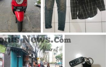 Pelarian Berakhir di Lampu Merah, Aksi Curanmor di Karang Turi Digagalkan Polisi dan Warga