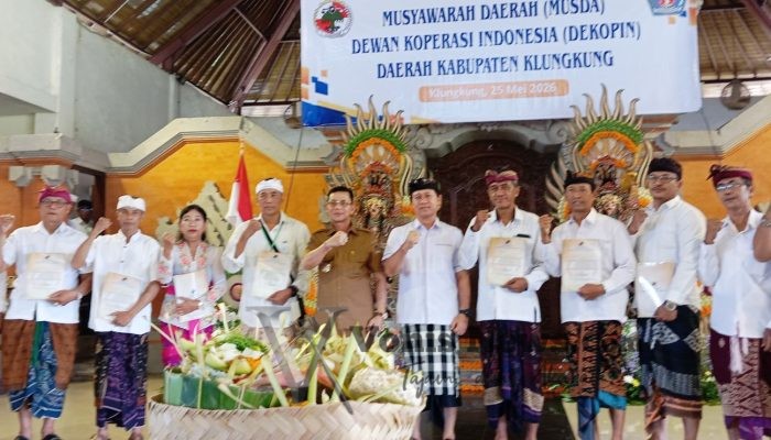 Pengurus Terpilih Dekopinda Klungkung Diminta Rangkul Seluruh Gerakan Koperasi dan Perkuat Koordinasi dengan Pemda