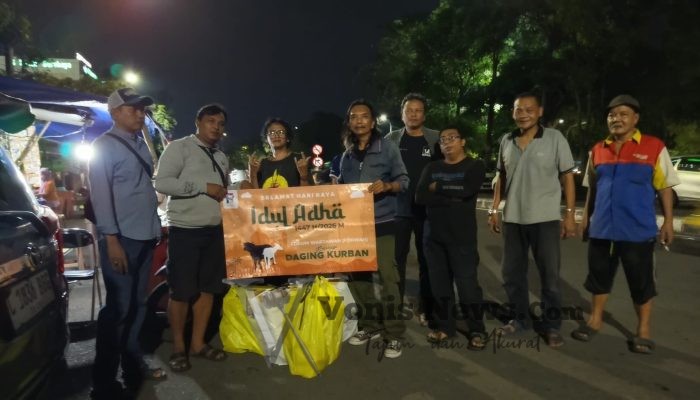 Forwan Surabaya Salurkan 550 Paket Daging Kurban, Wujud Nyata Kepedulian Insan Pers