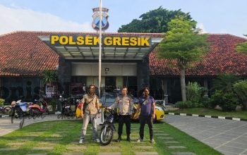 Curanmor Gresik Dibekuk Kurang 24 Jam, Pelaku Sempat Ubah Warna Motor Curian untuk Kelabui Polisi