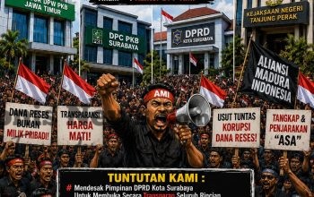 AMI Ancam Kepung DPRD Surabaya dan Kantor PKB, Desak Oknum Dewan Diduga Sunat Dana Reses Dipecat
