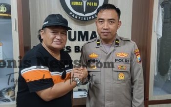 Penasehat KWI Abah Samsul Arifin Jalin Sinergitas dan Pererat Silaturahmi dengan Kasi Humas Polres Bangkalan