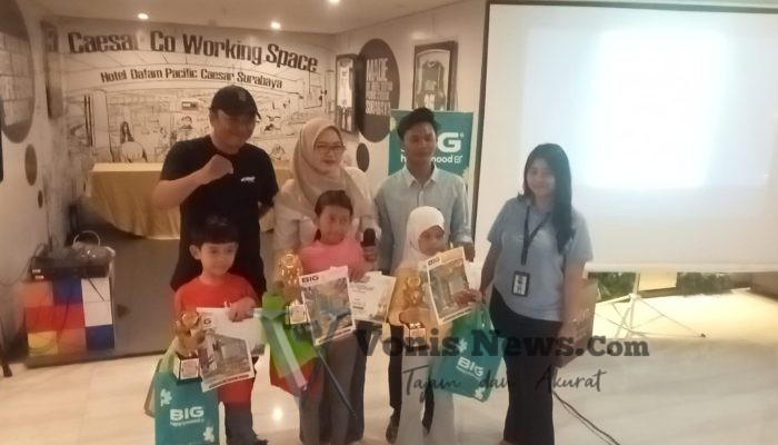 AWS Tutup Bazar UMKM Lima Pekan dengan Lomba Mewarnai Meriah, Anissa Zafira Raih Juara Pertama