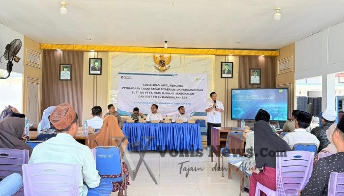 Sambut Momentum Idul Adha, PLN UIP JBTB Gencarkan Sosialisasi Awal Pembangunan SUTT 150 kV Batu Marmar – Bangkalan demi Perkuat Keandalan Listrik Madura