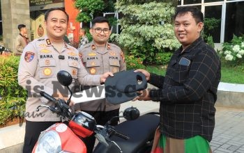 Polsek Jajaran Polres Gresik Gerak Cepat Ungkap Begal dan Curanmor, Motor Korban Langsung Dikembalikan