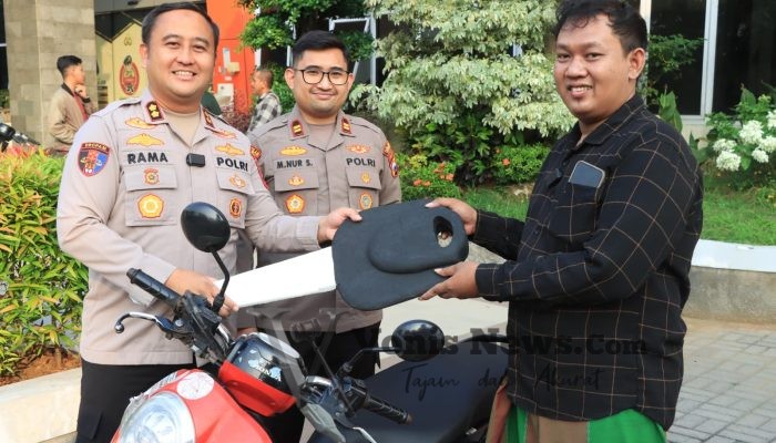 Polsek Jajaran Polres Gresik Gerak Cepat Ungkap Begal dan Curanmor, Motor Korban Langsung Dikembalikan