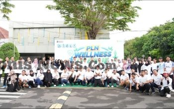 Perkuat Budaya Wellbeing Pegawai, PLN UIP JBTB Ikuti PLN Wellness League 2026