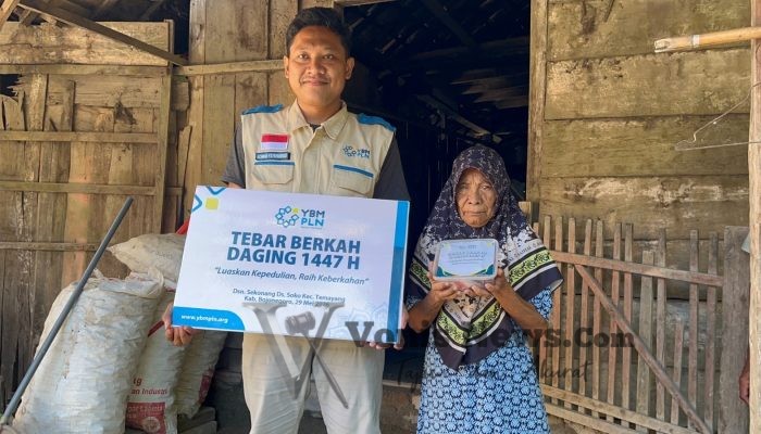 YBM PLN UIP JBTB Tebar Berkah Daging ke Pelosok Bojonegoro, 230 Warga Terima Manfaat