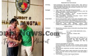 Setelah Sekian Lama, Perkara Dr. Yudi Utomo Imarjoko Resmi Berakhir, Penyidikan Dihentikan dan Sengketa Diselesaikan Secara Damai