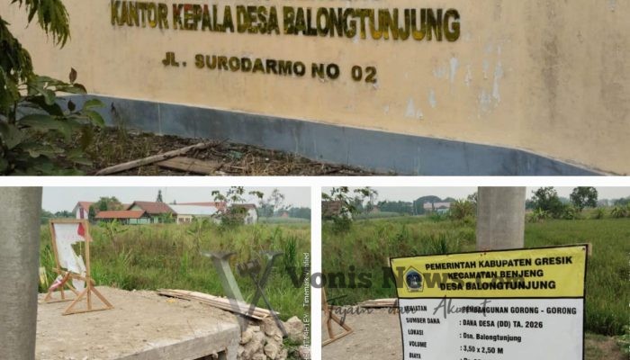 Diduga Ada Kejanggalan Anggaran Gorong-Gorong Desa Balongtunjung, Masyarakat Minta Audit dan Investigasi Menyeluruh