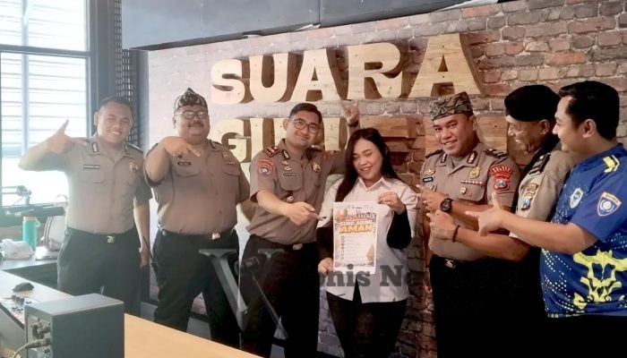 Jelang Sura Agung, Polres Gresik Gaungkan “Ayo Jogo Gresik” Lewat Siaran Interaktif di Radio Suara Giri FM