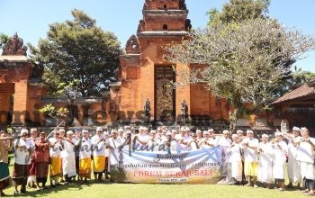 Perkuat Sinergitas dan Solidaritas, Pengurus Forum Sekar Bali Dikukuhkan Melalui Prosesi Mejaya-Jaya