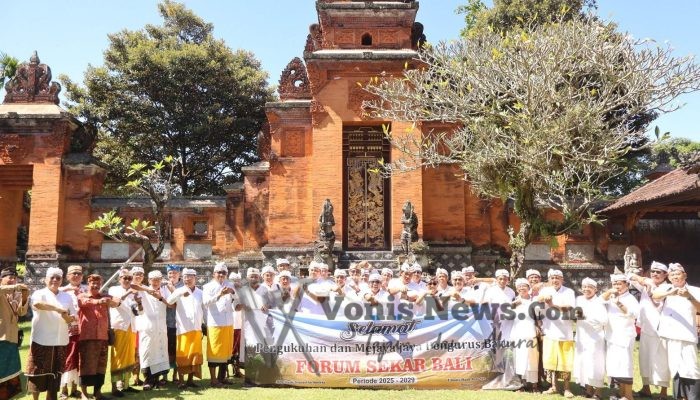 Perkuat Sinergitas dan Solidaritas, Pengurus Forum Sekar Bali Dikukuhkan Melalui Prosesi Mejaya-Jaya