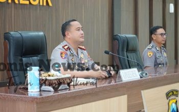 Polres Gresik Terima 15 Taruna Akpol Angkatan 58, Kapolres Tekankan Penguatan Pengalaman Lapangan dan Profesionalisme Perwira Masa Depan