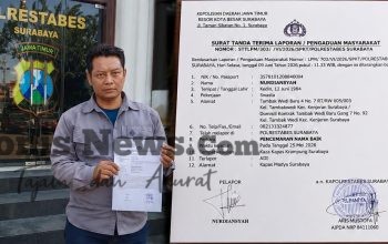 Pimpinan Redaksi Datacyber.id Harap Satreskrim Polrestabes Surabaya Segera Tindak Lanjuti Laporan Dugaan Pencemaran Nama Baik
