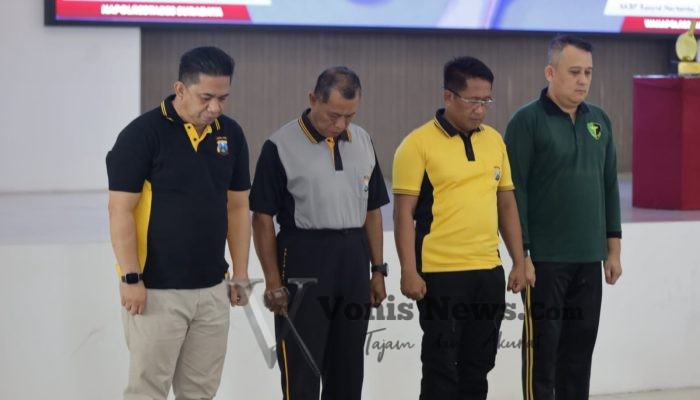 Turnamen Tenis Meja Hari Bhayangkara ke-80 Resmi Dibuka, Polrestabes Surabaya Perkuat Soliditas dan Sportivitas Personel