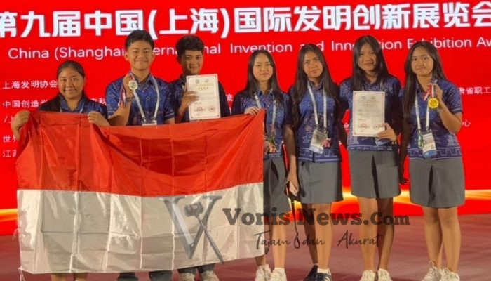 Siswa SMAN 1 Denpasar Raih Emas dan Perak di Ajang Internasional SHIE 2026, Harumkan Nama Indonesia di Tiongkok