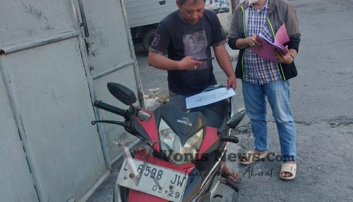 Polsek Gresik Kota Ringkus Sepasang Kekasih Pencuri Motor, CCTV Bongkar Aksi Berawal dari Kunci Kontak yang Masih Menempel