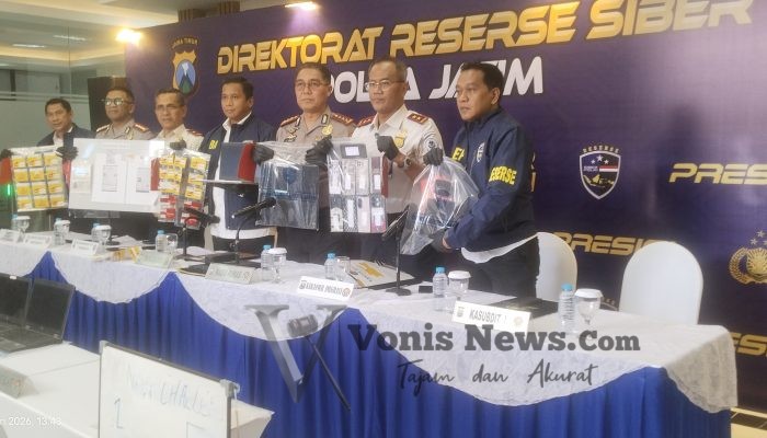Ditressiber Polda Jatim Bongkar Sindikat Love Scamming Internasional, 53 Korban Berhasil Diidentifikasi