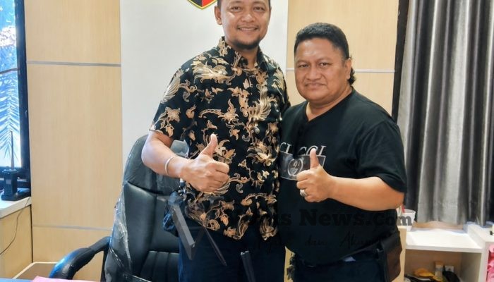 Perkuat Sinergitas, Penasehat KWI dan Madas Sedarah Silaturahmi dengan Kanit Reskrim Polsek Kenjeran